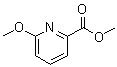 6-Methoxypyridine-2-carboxylic acid methyl ester molecular structure (CAS 26256-72-4)