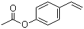 4-Ethenylphenol acetate molecular structure (CAS 2628-16-2)