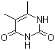 structure of CAS# 26305-13-5, 5,6-Dimethyl-2,4(1H,3H)-pyrimidinedione;5,6-Dimethyluracil; 6-Methylthymine; NSC 163903; NSC 49017