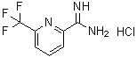 6-(Trifluoromethyl)-2-pyridinecarboximidamide monohydrochloride molecular structure (CAS 264884-49-3)