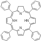 7,8-Dihydro-5,10,15,20-tetraphenyl-21H,23H-porphine molecular structure (CAS 2669-65-0)