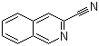 3-Isoquinolinecarbonitrile molecular structure (CAS 26947-41-1)
