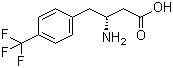 (R)-3-Amino-4-(4-trifluoromethylphenyl)butanoic acid molecular structure (CAS 269726-76-3)