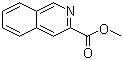 结构式 CAS# 27104-73-0, 异喹啉-3-甲酸甲酯