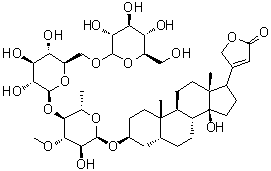 Thevetin B molecular structure (CAS 27127-79-3)
