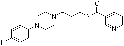 结构式 CAS# 27367-90-4, 尼普拉嗪