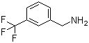 structure of CAS# 2740-83-2, 3-(Trifluoromethyl)benzylamine