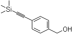 结构式 CAS# 275386-60-2, 4-(三甲基硅烷基乙炔基)苄醇