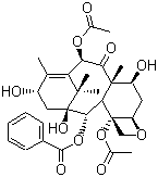 Baccatine III molecular structure (CAS 27548-93-2)
