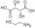 Cysteamine bitartrate molecular structure (CAS 27761-19-9)