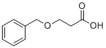 3-(Benzyloxy)propanoic acid molecular structure (CAS 27912-85-2)