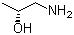 结构式 CAS# 2799-16-8, (R)-(-)-1-氨基-2-丙醇; 左旋异丙醇胺