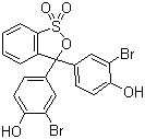 溴酚红分子结构 (CAS 2800-80-8)