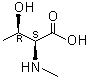 N-Methyl-L-threonine molecular structure (CAS 2812-28-4)