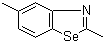 结构式 CAS# 2818-89-5, 2,5-二甲基苯并硒唑