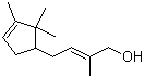 2-Methyl-4-(2,2,3-trimethyl-3-cyclopenten-1-yl)-2-buten-1-ol molecular structure (CAS 28219-60-5)