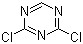 结构式 CAS# 2831-66-5, 2,4-二氯-1,3,5-三嗪