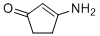 3-Aminocyclopent-2-en-1-one molecular structure (CAS 28566-12-3)