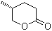 (5R)-Tetrahydro-5-methyl-2H-pyran-2-one molecular structure (CAS 2857-75-2)