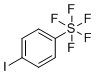 structure of CAS# 286947-68-0, 4-Iodophenylsulfur Pentafluoride