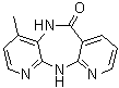5,11-Dihydro-4-methyl-6H-dipyrido[3,2-b:2',3'-e][1,4]diazepin-6-one molecular structure (CAS 287980-84-1)