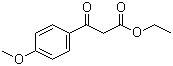 Ethyl 4-methoxybenzoylacetate molecular structure (CAS 2881-83-6)