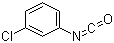 structure of CAS# 2909-38-8, 3-Chlorophenyl isocyanate;1-Chloro-3-isocyanato-benzene