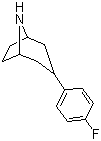 3-(4-Fluorophenyl)-8-azabicyclo[3.2.1]octane molecular structure (CAS 291289-52-6)
