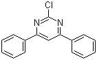 2-Chloro-4,6-diphenylpyrimidine molecular structure (CAS 2915-16-4)