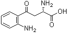 L-Kynurenine molecular structure (CAS 2922-83-0)