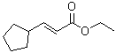 3-Cyclopentyl-2-propenoic acid ethyl ester molecular structure (CAS 2931-23-9)