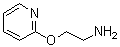 2-(2-Pyridinyloxy)ethanamine molecular structure (CAS 29450-07-5)