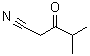 3-Oxo-4-methylpentanenitrile molecular structure (CAS 29509-06-6)