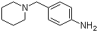 4-(Piperidylmethyl)aniline molecular structure (CAS 29608-05-7)