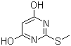 4,6-Dihydroxy-2-methythiopyrimidine molecular structure (CAS 29639-68-7)