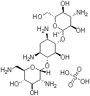 Kanamycin B sulfate molecular structure (CAS 29701-07-3)