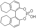 structure of CAS# 297752-25-1, (R)-5,5',6,6',7,7',8,8'-Octahydro-1,1'-binaphth-2,2'-yl phosphate;(11bR)-8,9,10,11,12,13,14,15-Octahydro-4-hydroxydinaphtho[2,1-d:1',2'-f][1,3,2]dioxaphosphepin 4-oxide