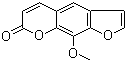 8-Methoxypsoralen molecular structure (CAS 298-81-7)