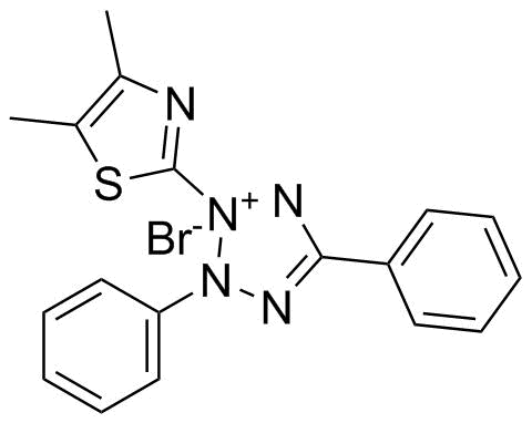 Thiazolyl Blue molecular structure (CAS 298-93-1)