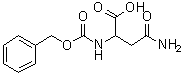 structure of CAS# 29880-22-6, N-Carbobenzoxy-DL-asparagine;N2-[(phenylmethoxy)carbonyl]-; N-Benzyloxycarbonyl-DL-asparagine