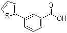 3-(2-Thienyl)benzoic acid molecular structure (CAS 29886-63-3)