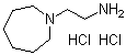 结构式 CAS# 300578-40-9, N-2-氨乙基高哌啶二盐酸盐