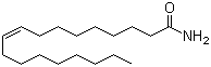 结构式 CAS# 301-02-0, 油酸酰胺; 油酰胺; (Z)-9-十八烯酸酰胺