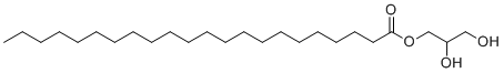 structure of CAS# 30233-64-8, Glyceryl behenate;2,3-Dihydroxypropyl docosanoate