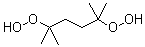 2,5-Bis(hydroperoxy)-2,5-dimethylhexane molecular structure (CAS 3025-88-5)