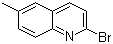 2-Bromo-6-methylquinoline molecular structure (CAS 302939-86-2)
