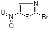2-溴-5-硝基噻唑分子结构 (CAS 3034-48-8)