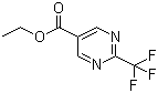 Ethyl 2-trifluoromethylpyrimidine-5-carboxylate molecular structure (CAS 304693-64-9)