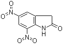5,7-二硝基氧化吲哚分子结构 (CAS 30490-21-2)