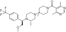 Vicriviroc molecular structure (CAS 306296-47-9)